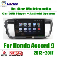 For Honda Accord 9 2.0L 2.4L 2013~2017 2 din Car Android Multimedia GPS Audio Radio Navigation System HD Carplay Touch Screen