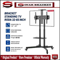 Bracket Standing LED TV Roda Portable 32-65 INCH