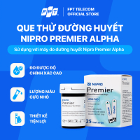 Que thử đường huyết Nipro Premier Alpha - Dành cho máy đo đường huyết Nipro Premier Alpha