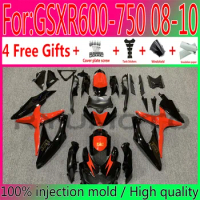 Motorcycle Injection mold Fairings for SUZUKI GSXR600 GSXR750 2008 2009 2010 K8 K9 GSXR 600 750 08 09 10 Fairing