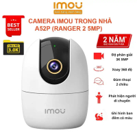 Camera WIFI XOAY 360 IMOU Ranger 2 A52P 5MP 3K,  A32EP 3MP Còi Hú Báo Động, Phát Hiện Chuyển Động