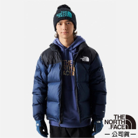 【The North Face】最強保暖 ICON_經典配色透氣鵝絨外套(700FP).羽絨衣夾克_3C8D-92A 藍 N