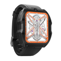 Model X Rugged Smartwatch 4G LTE 13+5MP Camera 1050mAh 4+128GB 1.99 Inch Display GPS Face Unlocked Sports Smart Watch