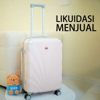 【Go Koper】PROMO Koper Fiber Polo Tronto 24 inch Koper Bagasi Koper Besar Koper Murah Roda 4 putar ti