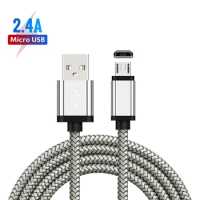 QC3.0 Micro USB Cable cabo быстрая зарядка For Oppo 9A 9i 9S A12 A15 A31 A3S DATA SYNC A5 2020 A83 A9 2.4A Cabo F11 Pro F9 Pro