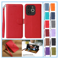 Wallet Flip Case For Infinix Smart 8 Phone Case Etui Infinix Smart 8 global Infinix Smart8 Pro Cover Smart 8 Plus HD Housing bag