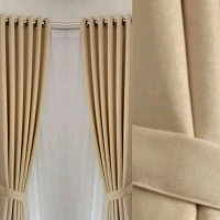 gorden blackout tinggi 230cm 250cm minimalis