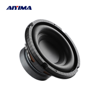 AIYIMA 1PC Powerful Bass Speaker 6.5 Inch 4Ohm 40W Household Subwoofer Bring Shocking Sound Effect