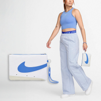 Nike 錢包 Icon Blazer Wristlet 白 藍 皮革 手腕包 隨身包 小包 大勾勾 N100994915-6OS