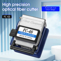 High Precision FC-6S Optic Fiber Cleaver 36,000 Times Fiber Optic Cutting Tool
