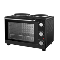 Vertical toaster oven with mini stove electric oven toaster