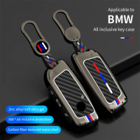 Car Key Case Cover Key Bag for BMW X1 U11 X7 G07 XM G09 i7 7 Series G70 LCI iX I20 U06 G81 M3 Auto Accessaries
