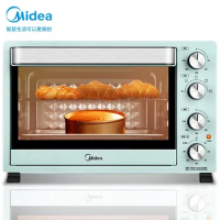 Midea Oven Household Multi-Functional Electric Oven 35L Air Fryers Temperature Control Convenient Rotary Control Rotating Pt35a0