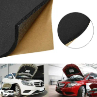 Cars Sound Proofing Deadener Foam Self Adhesive Auto Interior Heat Insulation Soundproof Cotton Mat 30*50cm