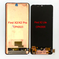 Original For Oppo Find X2 Neo LCD CPH2009 Find X3 X3pro LCD Display Screen+Touch Panel Digitizer For Find X2 Lite X2 Pro Display