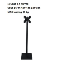 (L99D)TV monitor Floor Stand for Displays up to 52 inch LED LCD display prism+