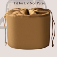 Nylon Purse Organizer Insert for LV Noe Purse Bucket Bag Inside Bag Lightweight Drawstring Mini Bag Cosmetics Purse Insert