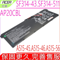 ACER  AP20CBL 電池適用 宏碁 SF314-43 SF314-51 S50-53 A515-45 A515-46 A515-56 AV15-51 R5-550 P216-51 N20C12