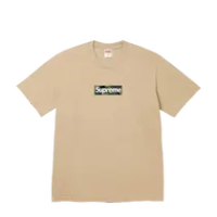 SUPREME 23FW BOX LOGO TEE KHAKI