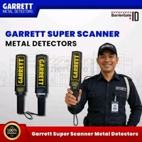 Garrett Super Scanner Metal Detector Handheld Alat Pendeteksi Logam Security Body Scan untuk Access 