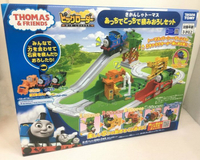 【Fun心玩】TP61782 麗嬰 正版 日本 TOMY 多美 日本版 湯瑪士電動工程車組 火車場景 聖誕 生日 禮物