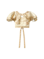 เสื้อผู้หญิง รุ่น CREAM NUCLEUS TOP สีครีม