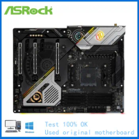 For ASRock X570 Taichi Computer USB3.0 M.2 Nvme SSD Motherboard AM4 DDR4 X570 Desktop Mainboard Used