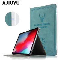 AJIUYU Case For Apple iPad Pro 11 2018 Protective Ultra Slim PU Leather Smart Cover Case For new iPad pro11 iPad 11" 2018 cases