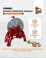 OSSEL Alat Rajang Singkong Pemotong Keripik Singkong Iris Keripik Singkong Perajang Sayur Buah OSSEL