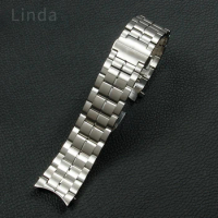 Watch Strap For Tissot T086407a Stainless Steel T086 Strap 1853 Watch Chain Butterfly Buckle Accessories Male 22mm