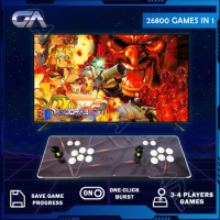 Pandora Saga Retro Cabinet Arcade Console 2 Joystick 720P HD Output TV Games Suitable for Family Entertainment 26800 in 1