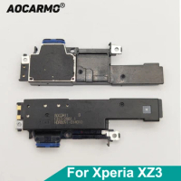 Aocarmo Loudspeaker With Holder Frame Buzzer Ringer Speaker Assembly For Sony Xperia XZ3 H9493 6.0"