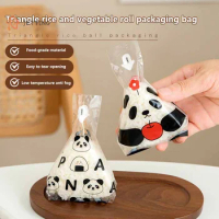 50Pcs Japenese Triangle Rice Ball Disposable Packaging Bag Nori Seaweed Nori Onigiri Sushi Bag Porta