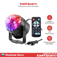 Proyektor LED Lampu Disco TaffLED Remote Control EU Plug - CY-LV-RG