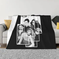 RBD Rebelde TV Show Sofa Fleece Throw Blanket Warm Flannel Mexican Latin Pop Blankets for Bedroom Home Couch Quilt