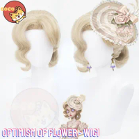 CoCos Game Identity V Optimism of Flower Perfumer Cosplay Wig Game Identity V Wig Optimism of Flower Cosplay Light Golden Wig