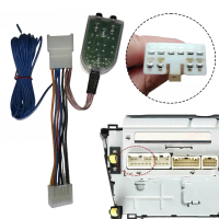 Cáp chuyển đổi Plug & Play cho hệ thống âm thanh xe Toyota (tích hợp radio/đầu đĩa CD và subwoofer)
