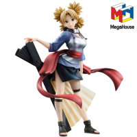 Megahouse Gals Naruto Temari Collectible Anime Figure Model Toys Desktop Ornaments Gift for Fans