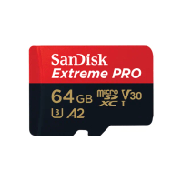 【SanDisk 晟碟】ExtremePRO microSDXC 64GB 記憶卡