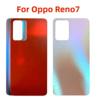 6.43" For Oppo Reno7 Battery Cover For Oppo Reno 7 4G CPH2363 Back Cover Door Housing Battery Door Cover