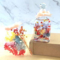 【A-ONE 匯旺】浮游花DIY材料包 永生花素材永生滿天星 大滿天星 婚禮佈置 手作素材 滿天星 羊齒 勿忘我 H33