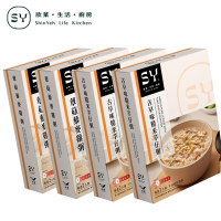 欣葉生活廚房 台味即食粥雙享免運組(古早味糙米芋仔粥*2盒+蕈菇藜麥雞粥*2盒)