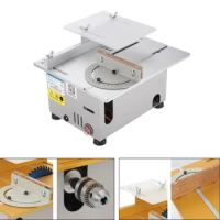 Multi-function T6 Mini Precision Table Saws DIY Wood Working Lathe Polisher Drilling Machine For Wooden Model Crafts