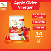 Youvit Apple Cider Vinegar Gummy 7 Days (14 Pcs) with Apple, Vitamin B12 | Cuka Apel