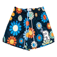 Summer Outdoor Shorts Ryoko Rain Trendy Street Mesh Shorts Men's Loose, Casual, Running, Sports, Knee Quick Dry Beach Pants