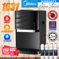 Midea 1631 Hot Warm Cold Water Dispenser With 4 Filter JAKIM HALAL ( Table Top ) Compressor Cooling
