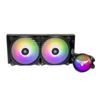 【TEAM 十銓】T-FORCE SIREN GD240E ARGB 一體式水冷(黑)