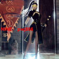 [台灣公司貨 可開發票]永劫無間寧紅夜cos服吃雞旗袍龍之道自知游戲cosplay性感御姐動漫