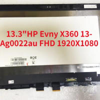 13.3" Laptop Touch LCD assembly for HP Evny X360 13-Ag0022au FHD 1920X1080 LED Panel Replacement For HP X360 13-Ag