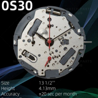 New Genuine Miyota 0S30 Watch Movement Citizen OS30 Original Quartz Mouvement Automatic Movement Watch Parts